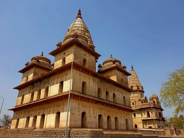 Orchha_one of the chhatris here