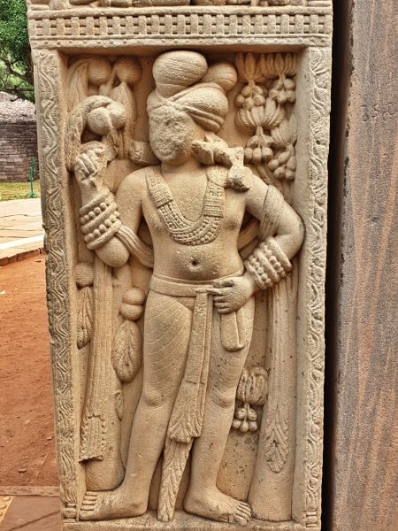 Sanchi_Dvarapala, the guardian deity