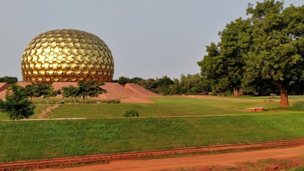 Matrimandir - from the viewing point