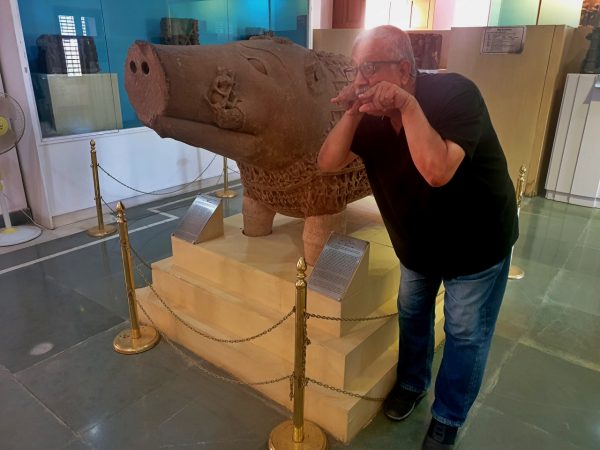 Chanderi - inside the museum