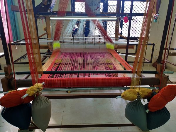 Chanderi - weaver's loom